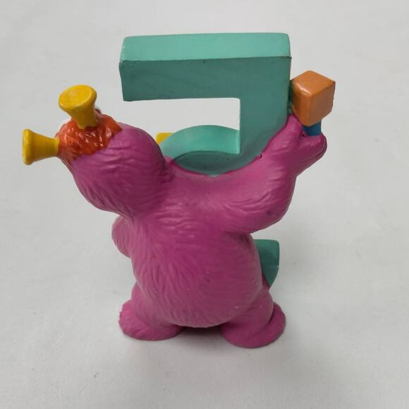 Vintage Honker PVC Figure Applause 5th Birthday Number 5 Cake Topper - Picture 2 of 3